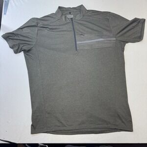 Shimano Men's Size 2XL Transit Pavement Cycling‎ Jersey Gray Biking